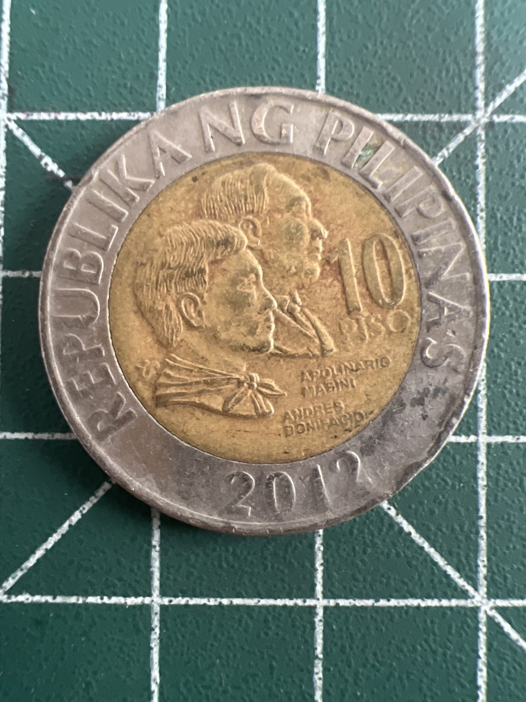 泡泡堂第九十二期  世界硬币纪念章邮票专场（无押金，无佣金，捡漏，全场20包邮，偏远地区除外） 菲律宾双色10P