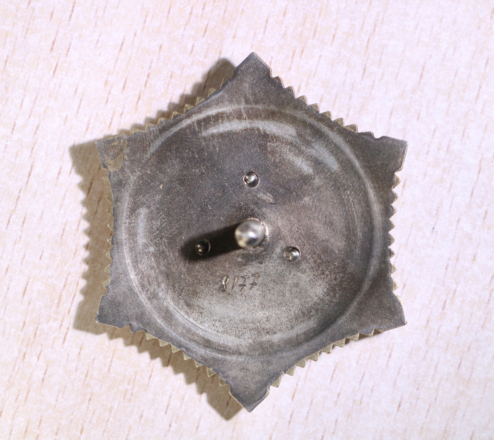 大猫徽章拍卖第201期 蒙古🇲🇳北极星勋章一对 好品银质