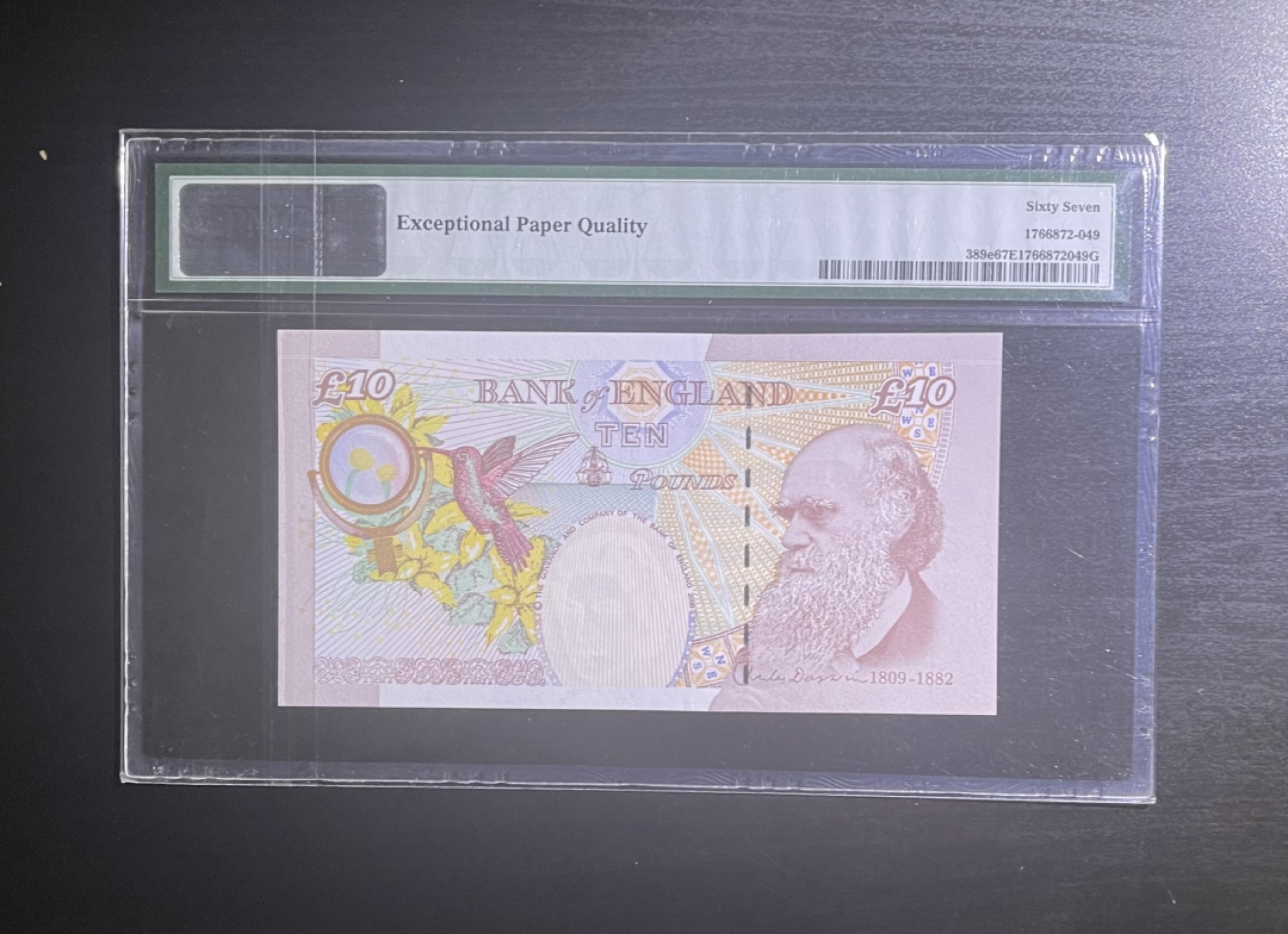 【丑猫0911】今晚7点整，自动快拍 英国E序列10镑