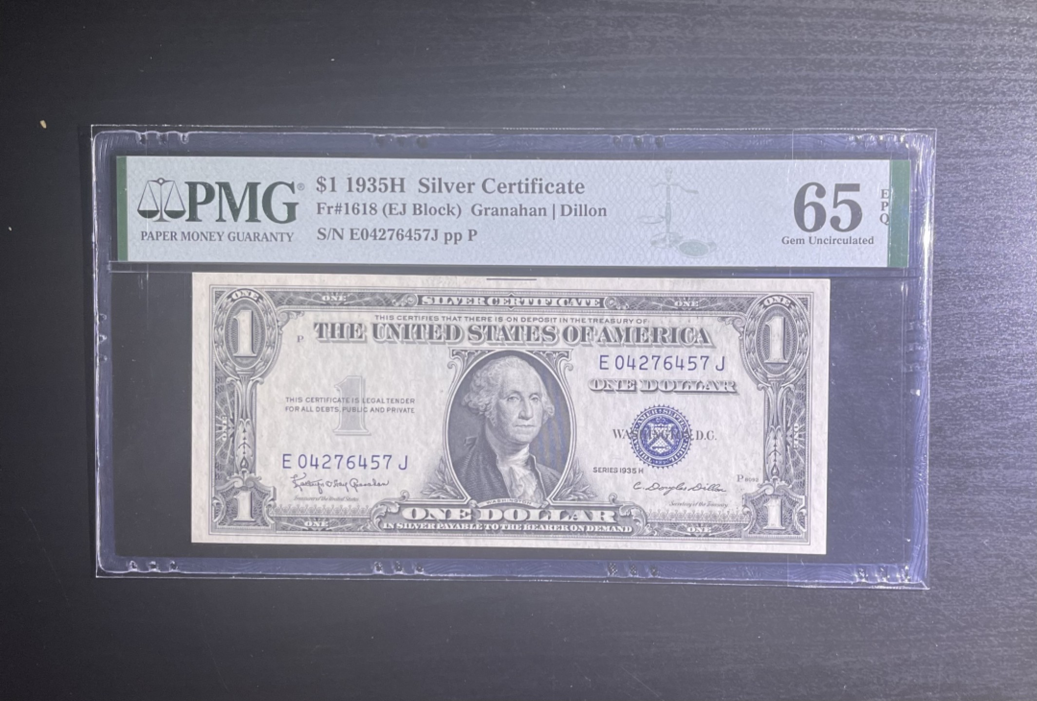 【丑猫0911】今晚7点整，自动快拍 1935年蓝库1美元