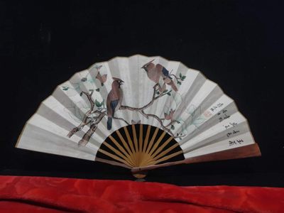 名人花鸟扇子8把，双面工，画工精湛，实物拍摄！喜欢的自选（单个售价） 名人花鸟扇子8把，双面工，画工精湛，实物拍摄！喜欢的自选（单个售价）