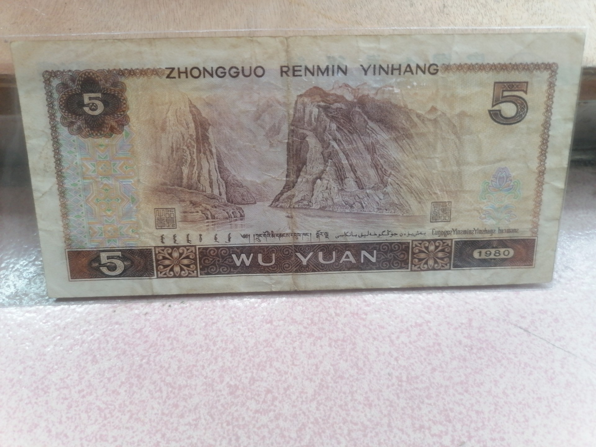 钱币专场 80年伍圆