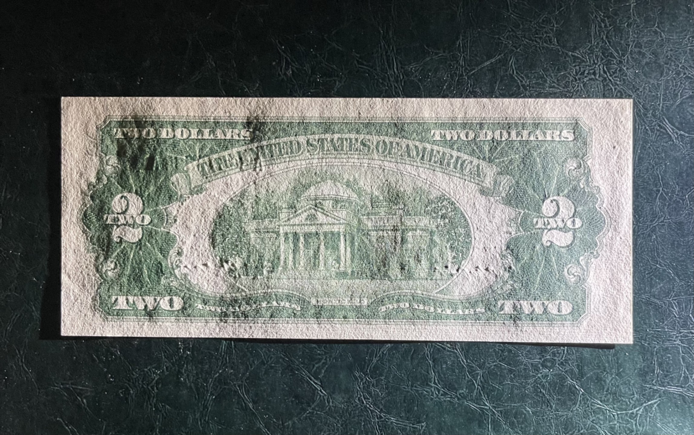 【丑猫0911】今晚7点整，自动快拍 53年2美元AAA(侧光图unc)非63年