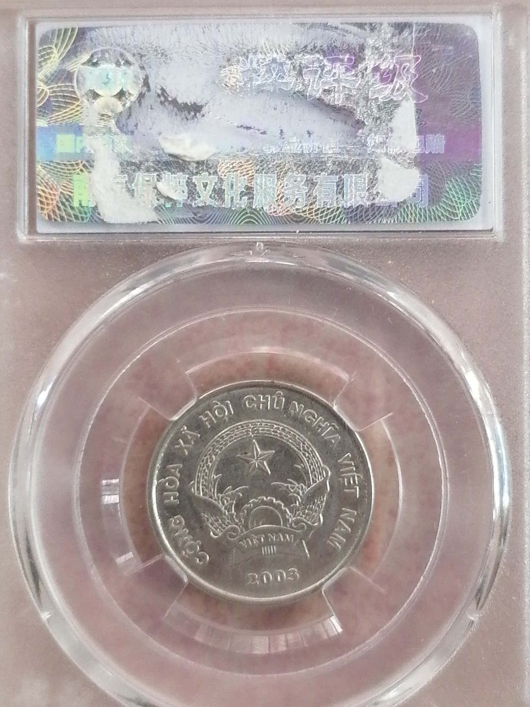 评级币专场 越南硬币500盾（MS61）