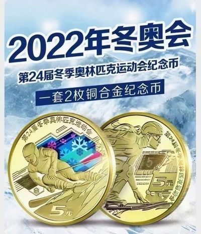 藏品阁专场（第六期）钱币收藏是一种怀旧情怀。更是一种岁月的记忆。 - 2022年24届冬奥纪念币