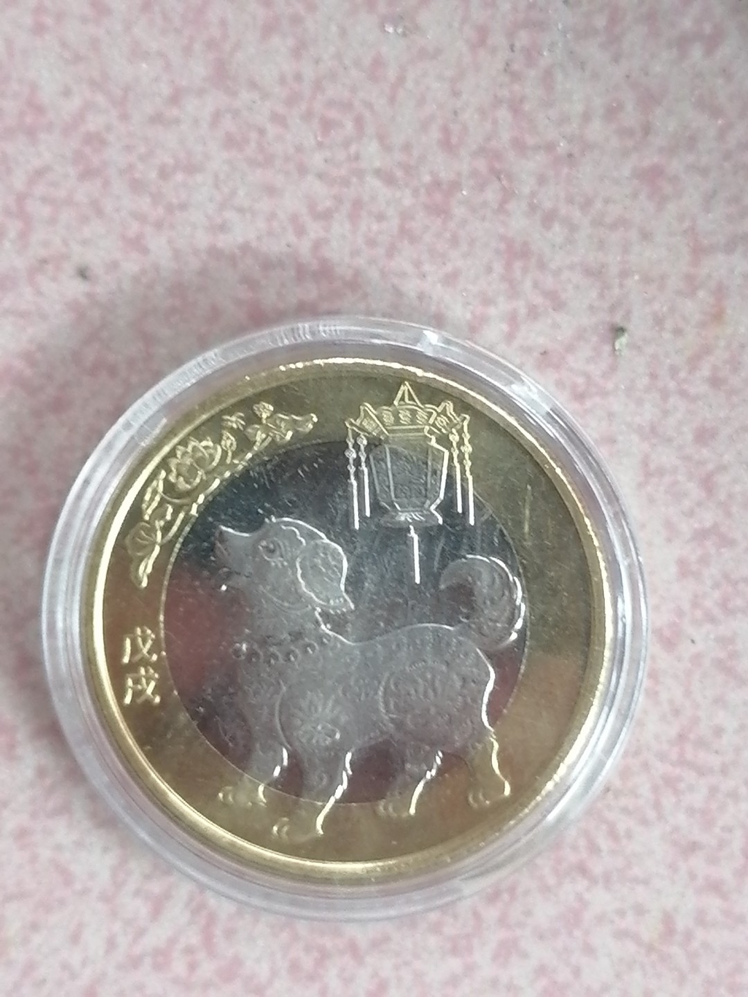 现代币专场 戊戌狗纪念币10元