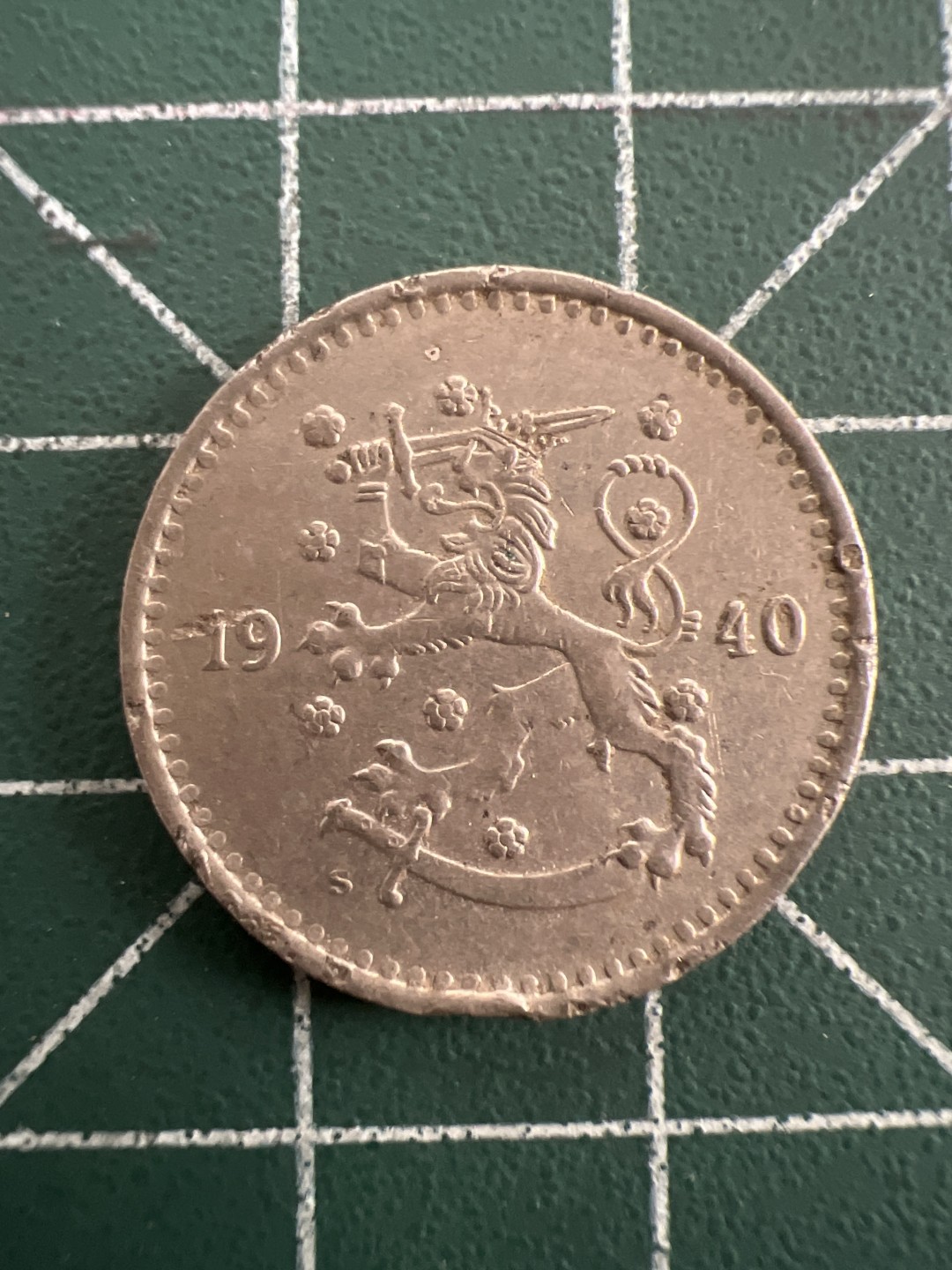 泡泡堂第109期  世界硬币邮票专场（无押金，无佣金，捡漏，全场20包邮，偏远地区除外） 芬兰1940年一马克