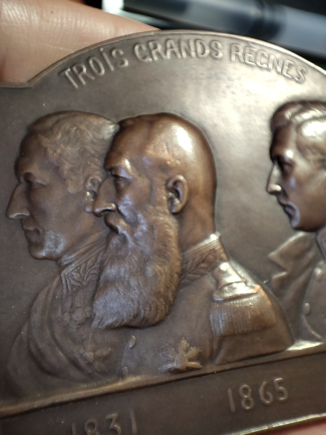 gush小明20220908周四 比利时1935三国王铜章