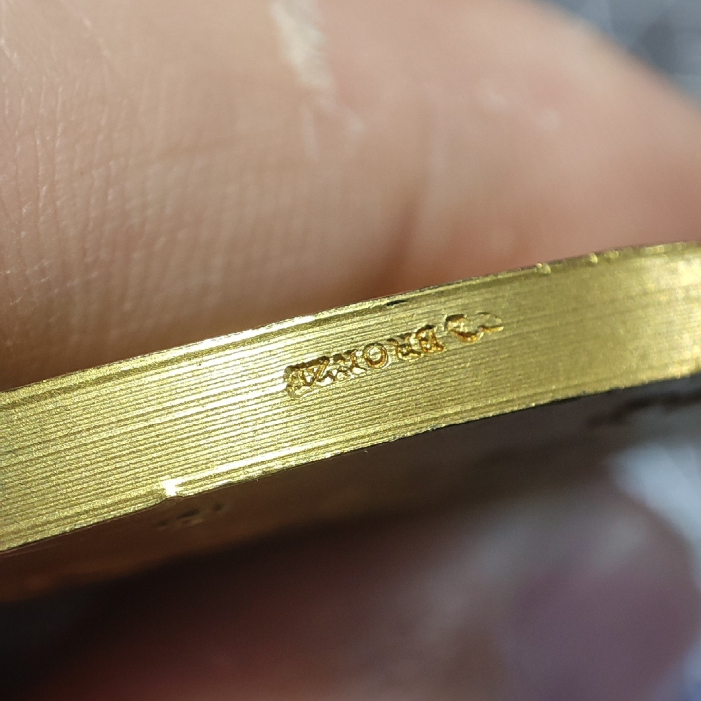 gush小明20220908周四 法国镀金铜章 边缘细小磕碰