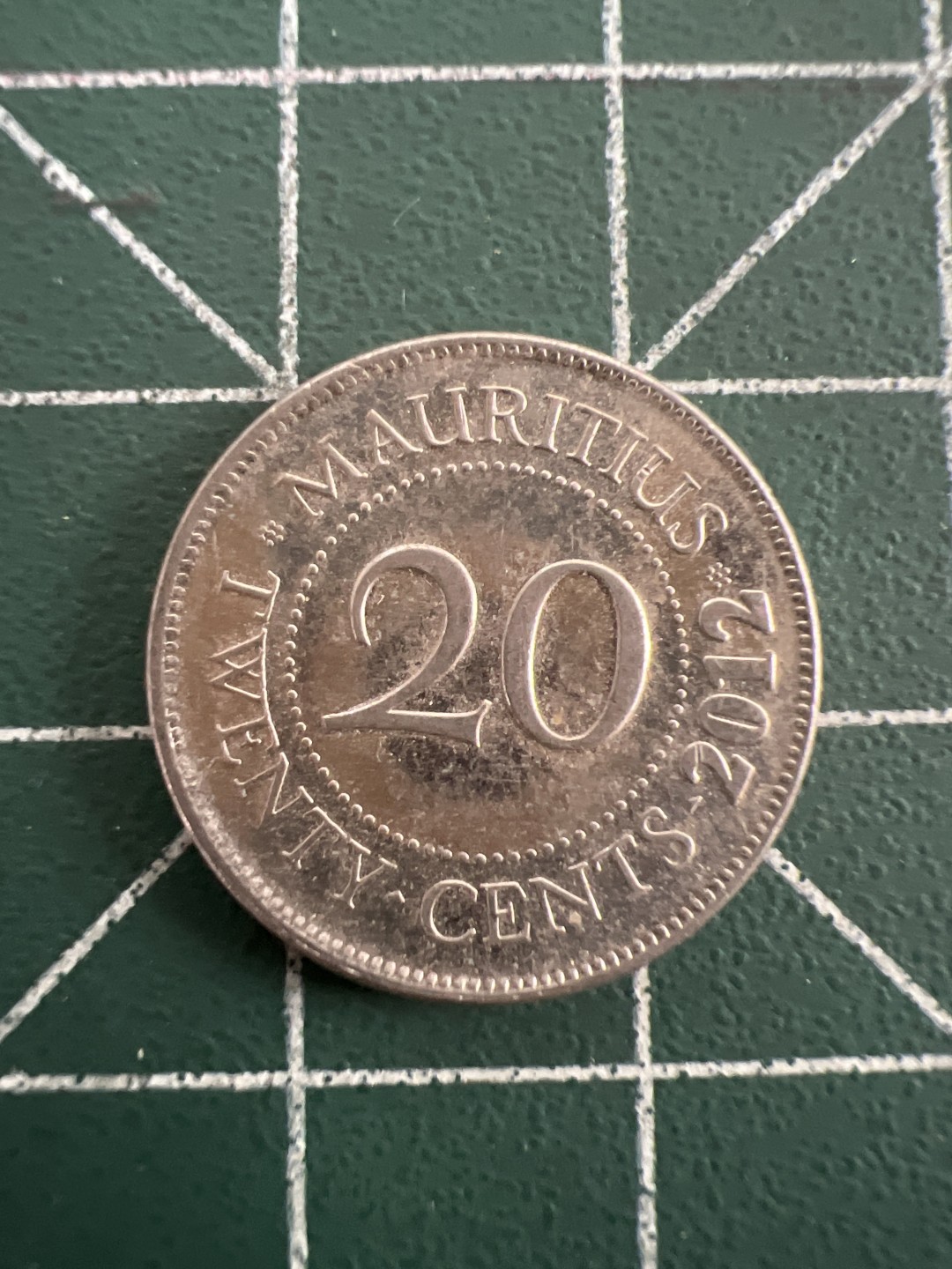 泡泡堂第109期  世界硬币邮票专场（无押金，无佣金，捡漏，全场20包邮，偏远地区除外） 毛里求斯20分