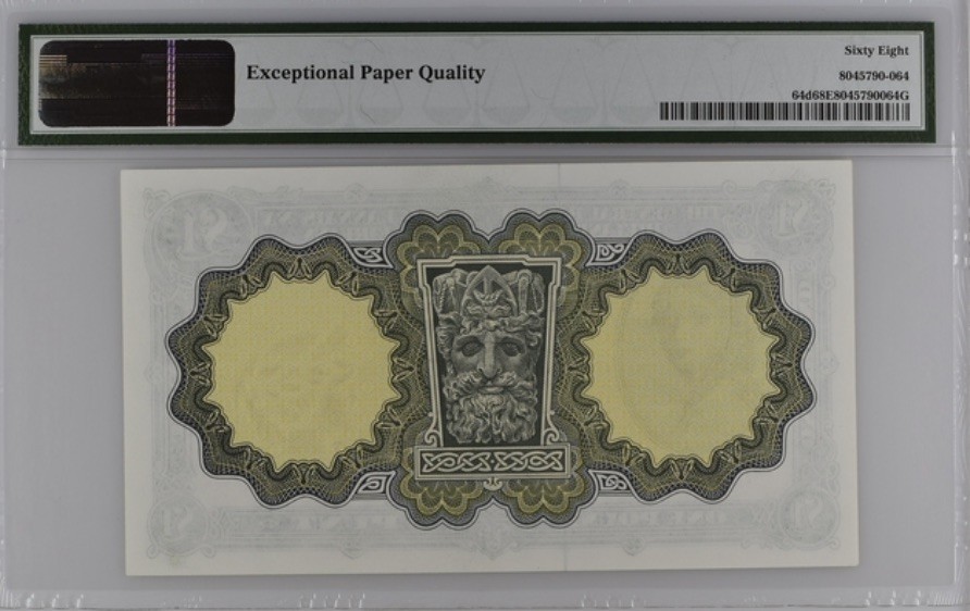 收藏联盟Quantum Auction 第189期中秋拍卖(已更新) 爱尔兰1976年1镑 PMG68 拉夫雷夫人