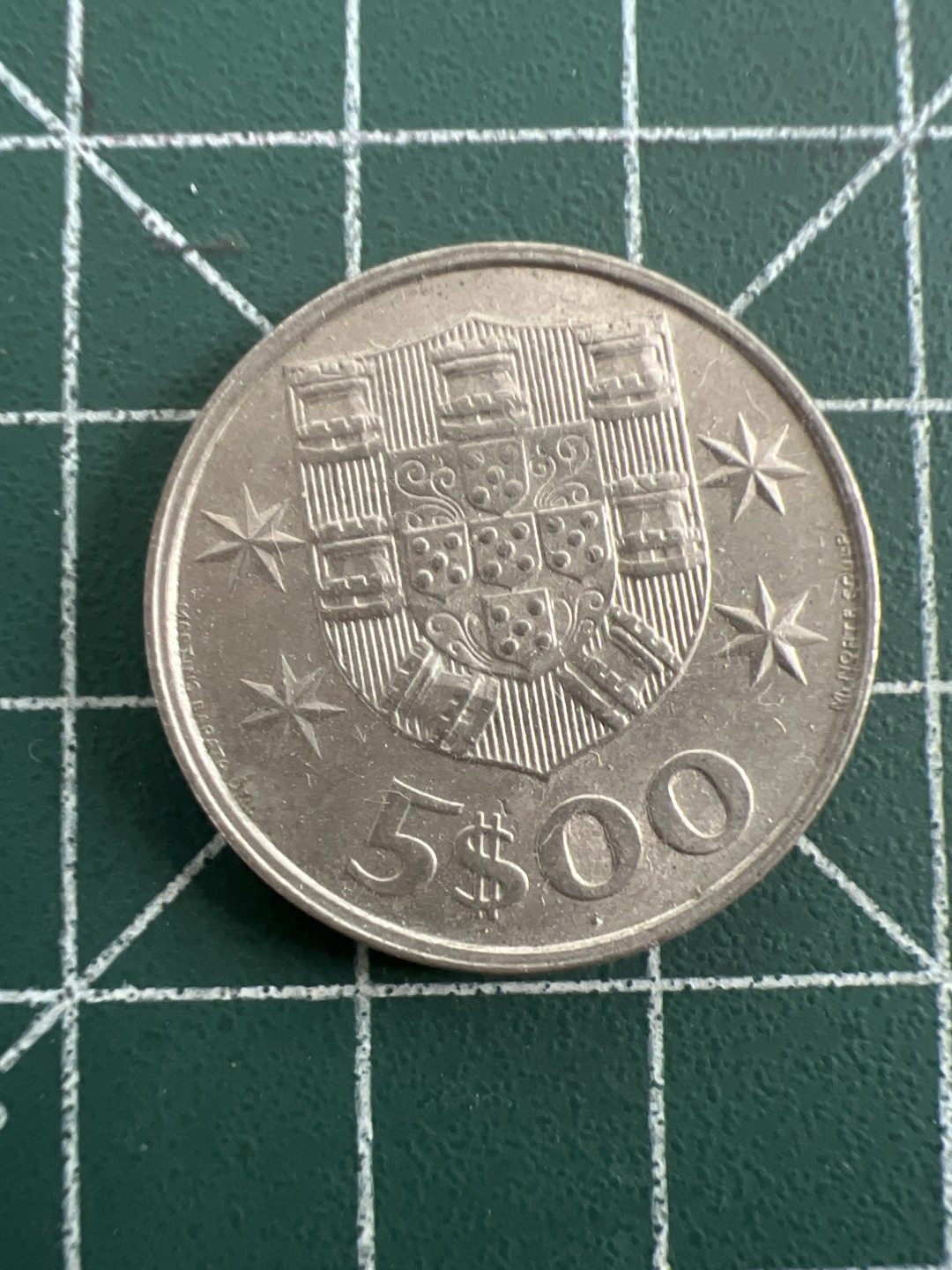 泡泡堂第八十期  世界硬币纪念章邮票专场（无押金，无佣金，捡漏，全场20包邮，偏远地区除外） 葡萄牙5埃