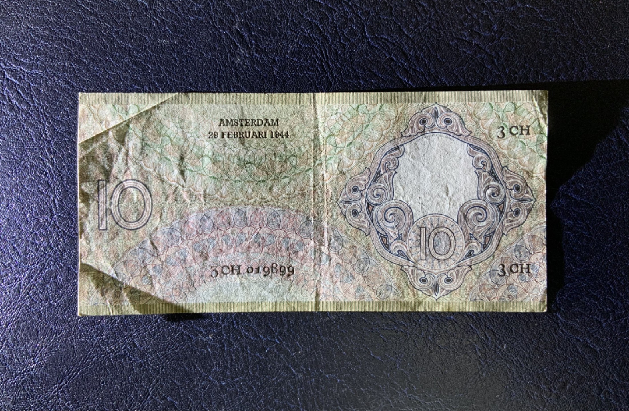 收藏联盟Quantum Auction 第189期中秋拍卖(已更新) 荷兰1944年10盾 非全新 品相XF+ 商会老头