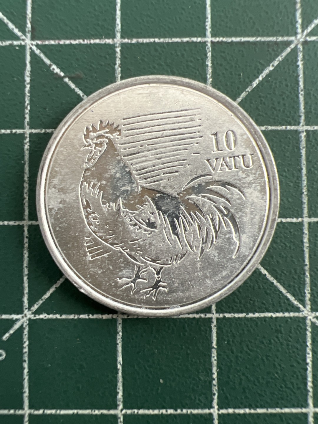 泡泡堂第八十期  世界硬币纪念章邮票专场（无押金，无佣金，捡漏，全场20包邮，偏远地区除外） 瓦努阿图公鸡