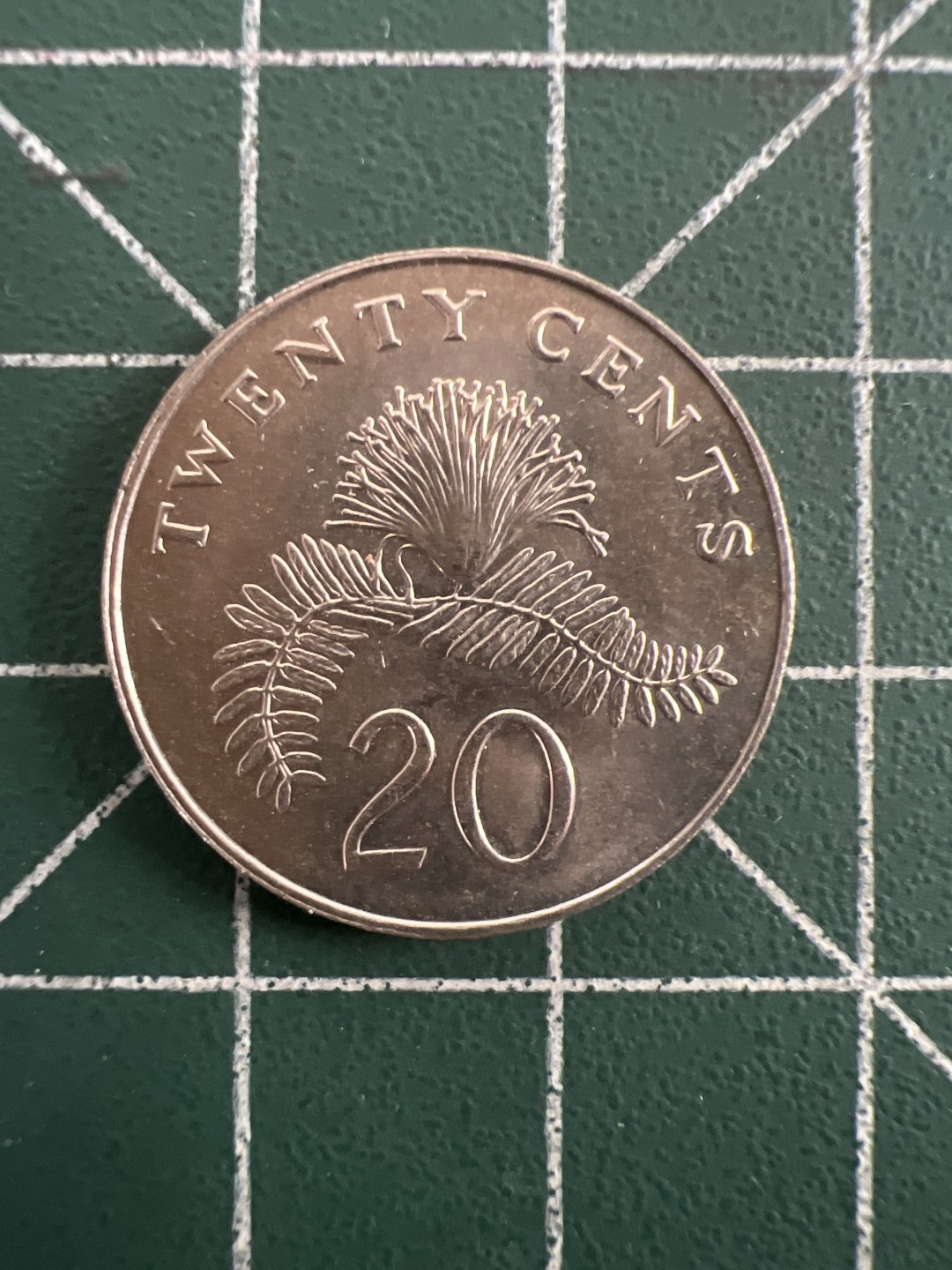 泡泡堂第八十期  世界硬币纪念章邮票专场（无押金，无佣金，捡漏，全场20包邮，偏远地区除外） 新加坡20分