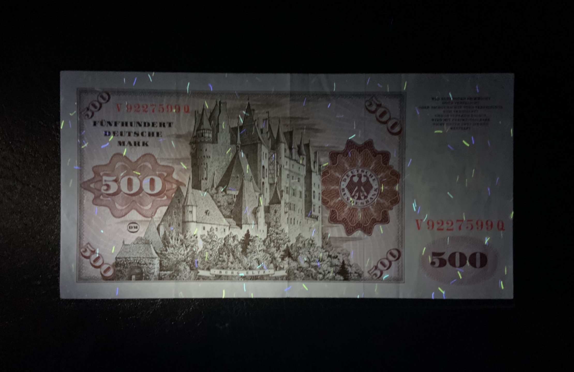 收藏联盟Quantum Auction 第189期中秋拍卖(已更新) 德国联邦1977年500马克 非全新 品相XF-VF