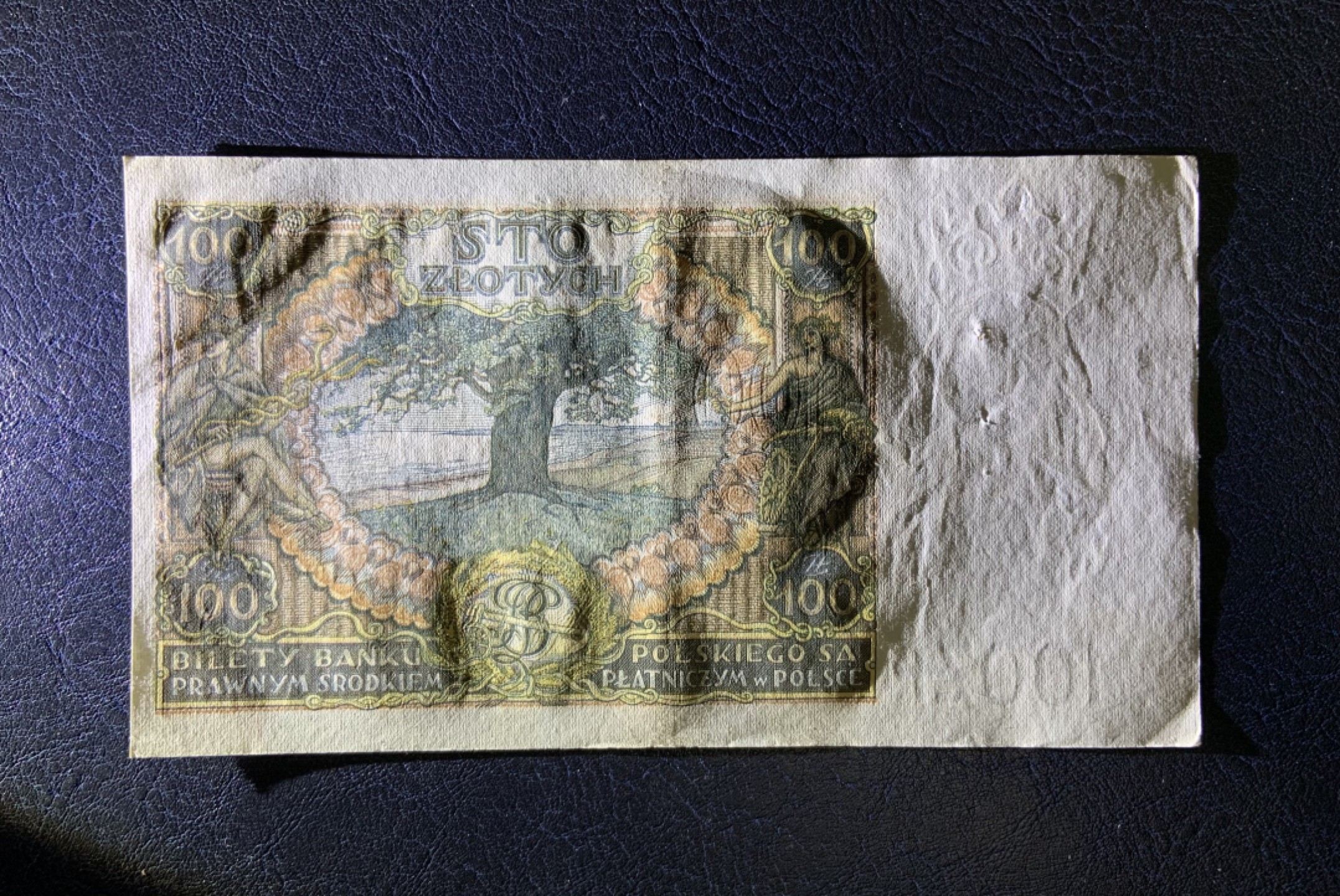 收藏联盟Quantum Auction 第189期中秋拍卖(已更新) 波兰1932年100兹罗提 非全新 品相AU- 有针孔