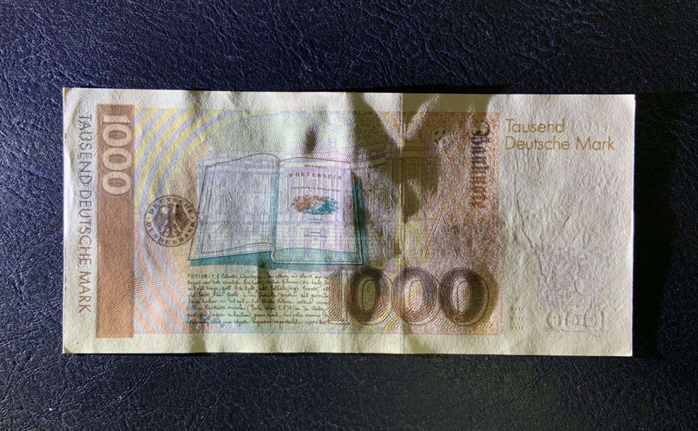 收藏联盟Quantum Auction 第189期中秋拍卖(已更新) 德国联邦1991年1000马克 非全新的 品相AU- 格林兄弟