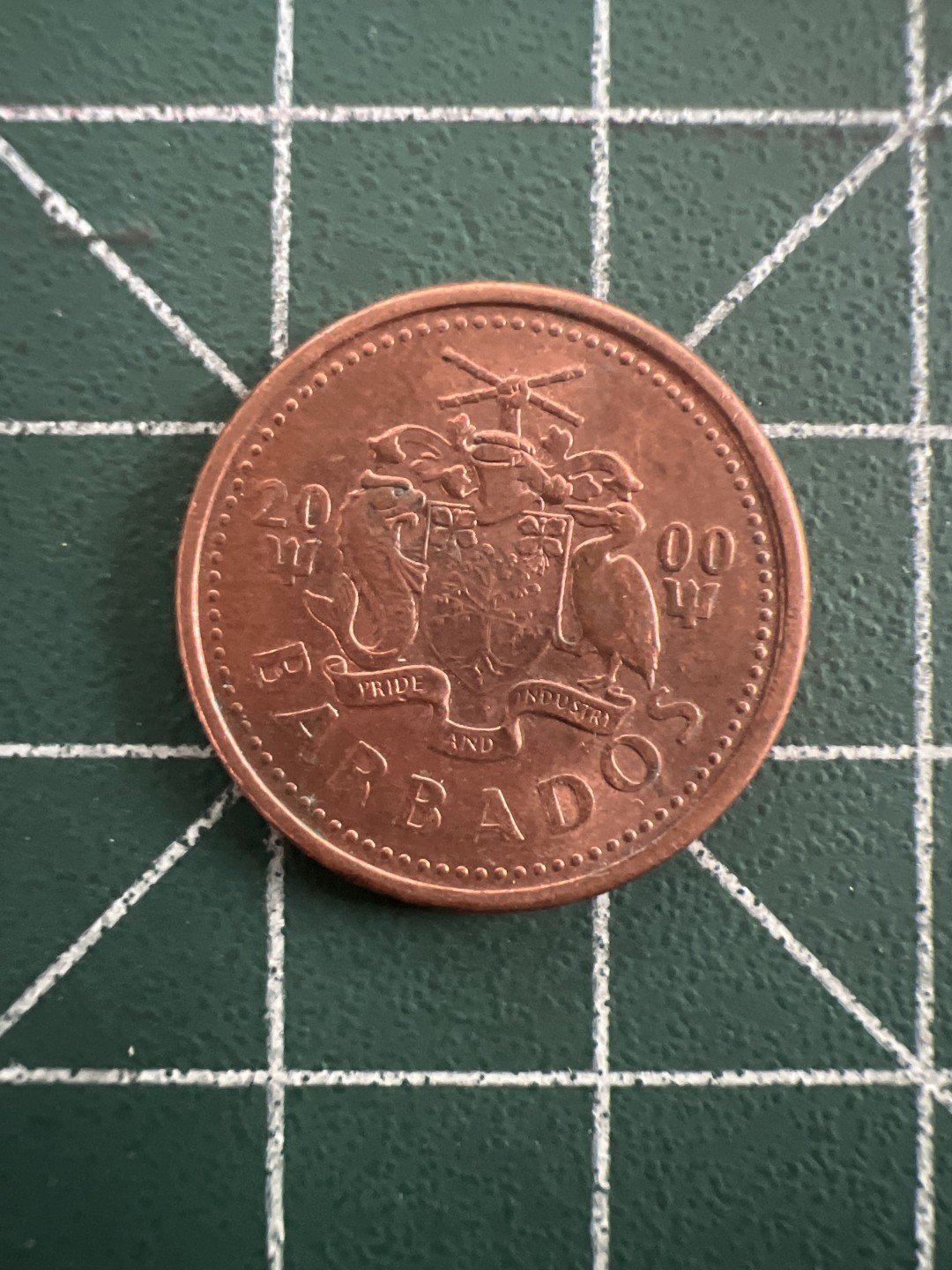 泡泡堂第八十期  世界硬币纪念章邮票专场（无押金，无佣金，捡漏，全场20包邮，偏远地区除外） 巴巴多斯一分