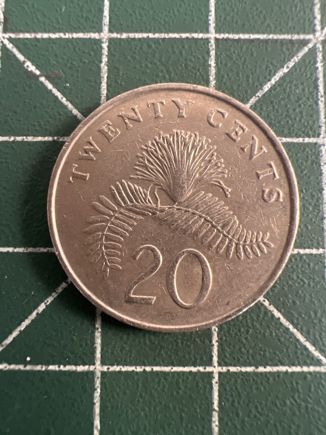 泡泡堂第九十三期  世界硬币纪念章邮票专场（无押金，无佣金，捡漏，全场20包邮，偏远地区除外） 新加坡20分