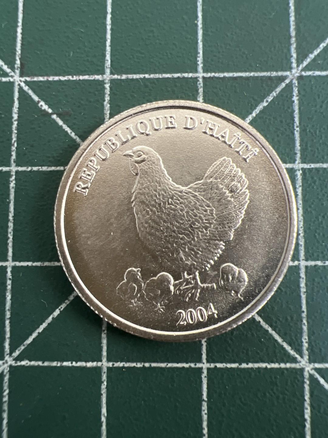 泡泡堂第八十二期  世界硬币纪念章纸币专场（无押金，无佣金，捡漏，全场20包邮，偏远地区除外） 海地母鸡