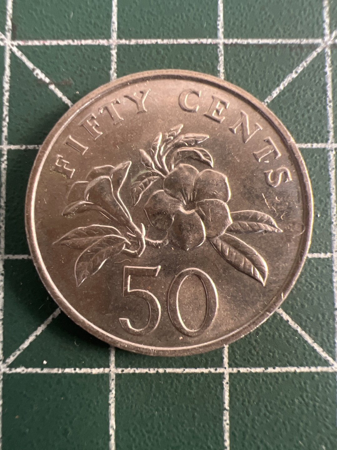 泡泡堂第九十三期  世界硬币纪念章邮票专场（无押金，无佣金，捡漏，全场20包邮，偏远地区除外） 新加坡50分