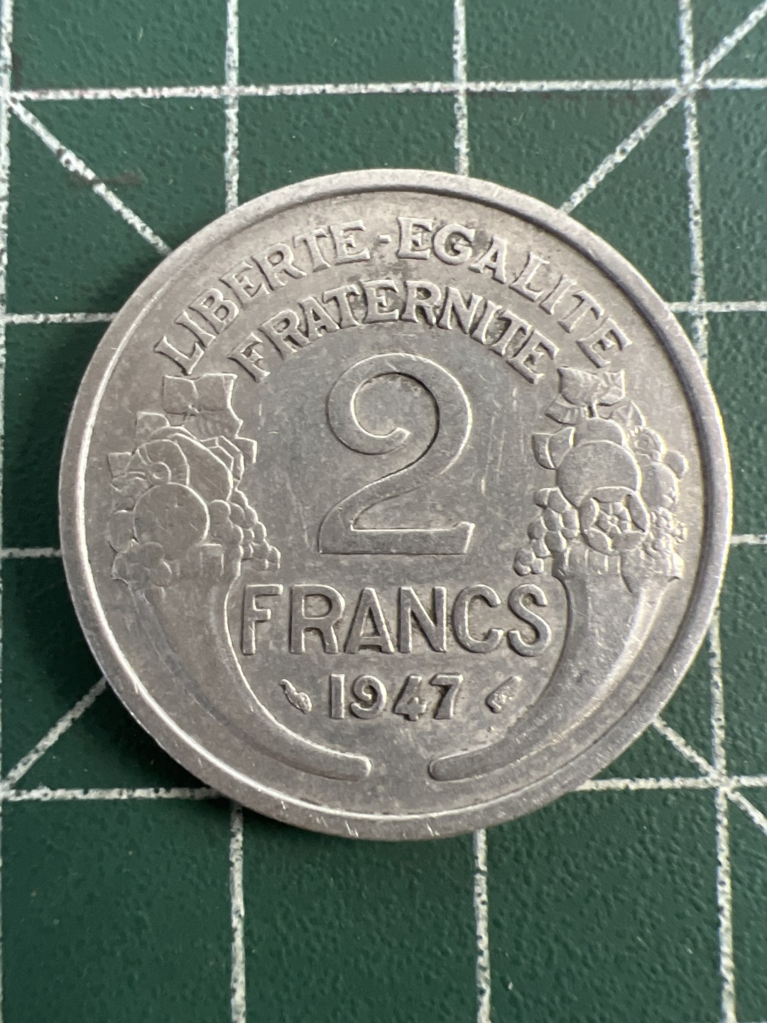 泡泡堂第九十四期  世界硬币专场（无押金，无佣金，捡漏，全场20包邮，偏远地区除外） 法国1947年2法郎