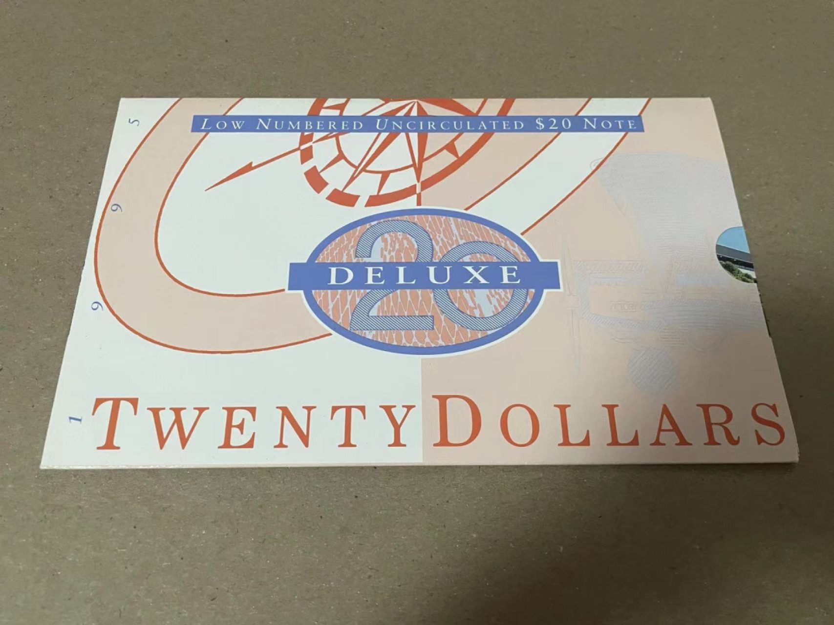 【Blue Auction】✨世界纸币精拍第222期 ——冠军舍那 【AA冠无47】澳大利亚20元塑料钞 带原装册 全新UNC