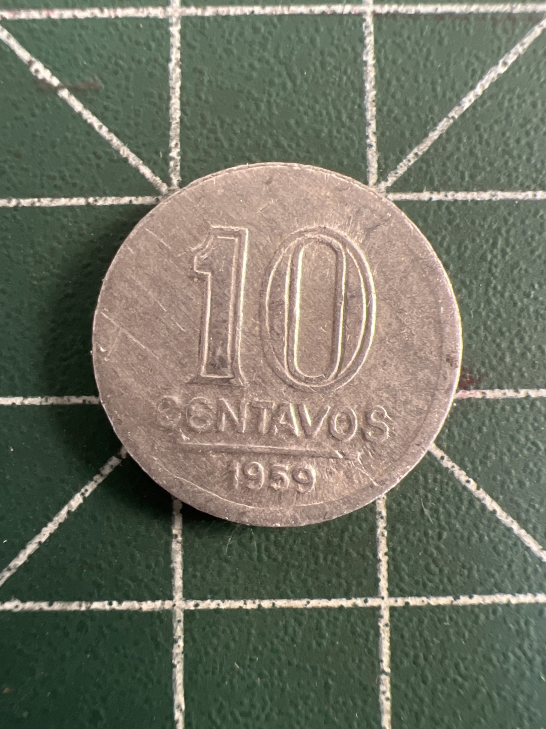 泡泡堂第八十一期  世界硬币专场（无押金，无佣金，捡漏，全场20包邮，偏远地区除外） 巴西1959年十分