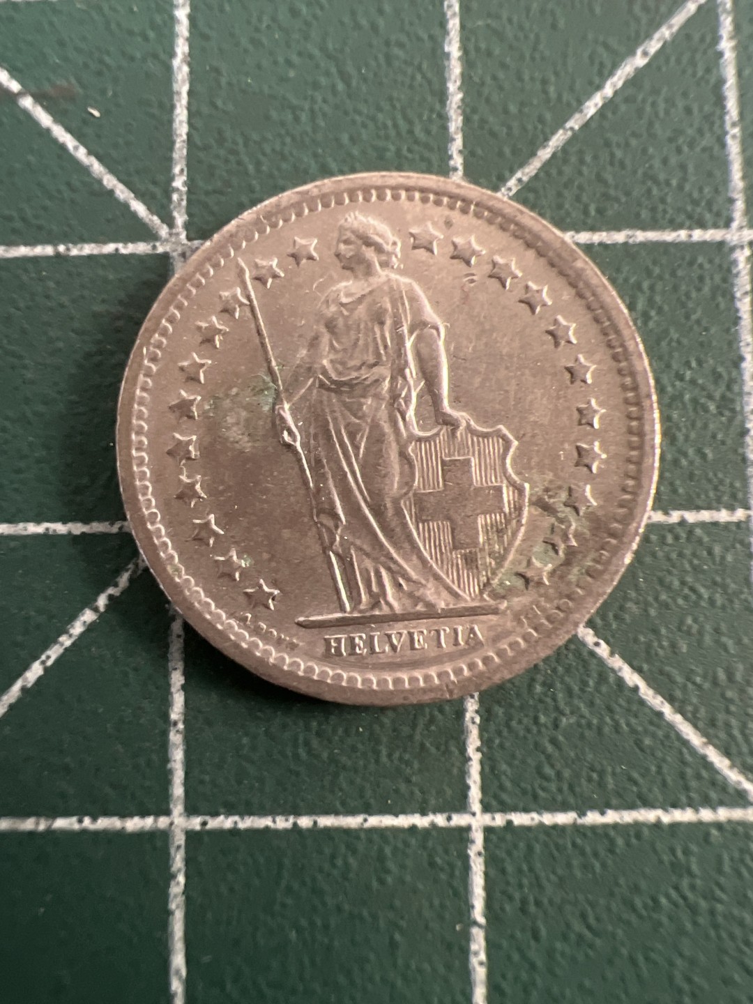 泡泡堂第九十四期  世界硬币专场（无押金，无佣金，捡漏，全场20包邮，偏远地区除外） 瑞士二分之一法郎