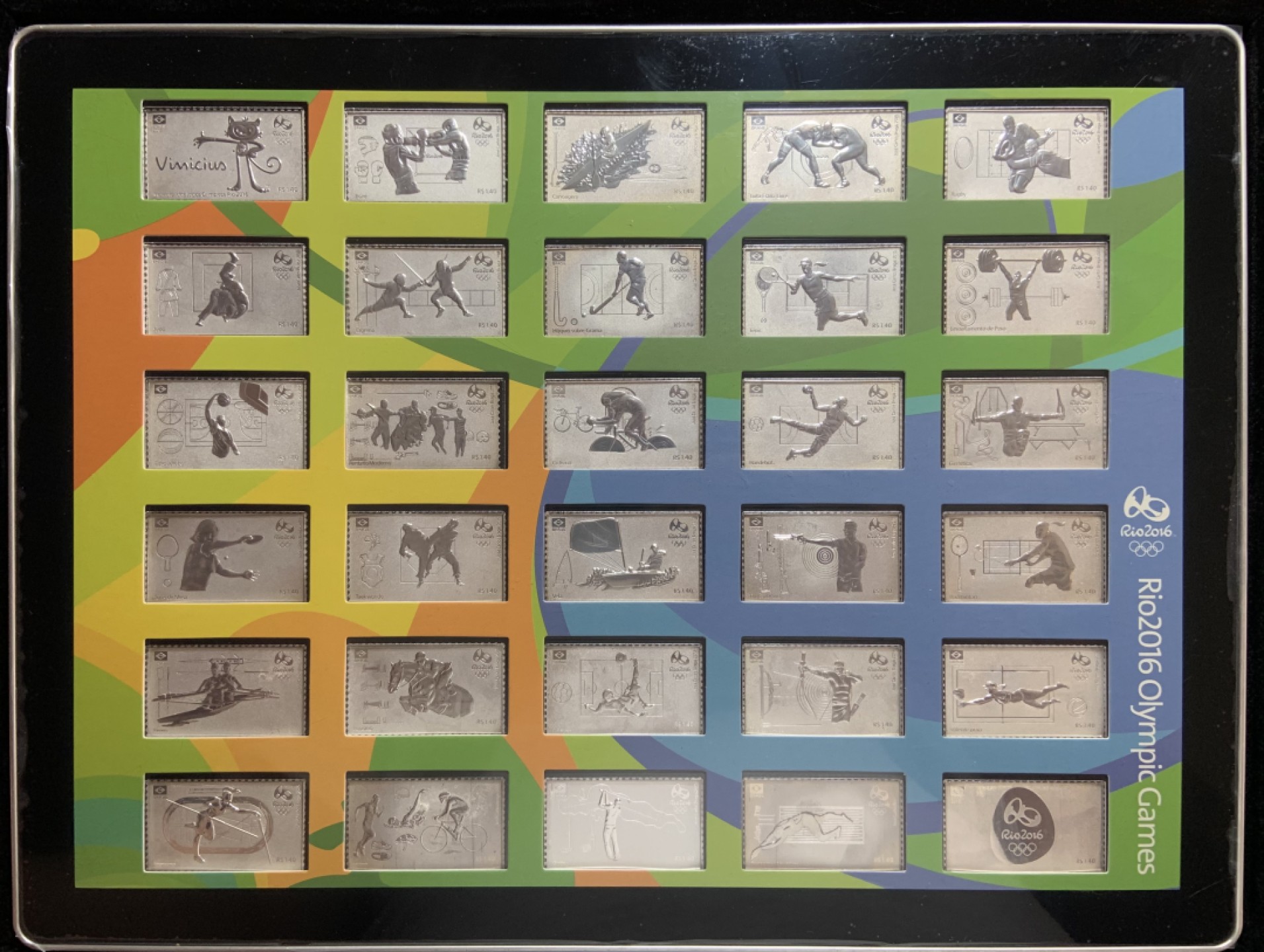 收藏联盟Quantum Auction 第189期中秋拍卖(已更新) 里约2016年奥运会邮票纪念币大全 全新 限量发行