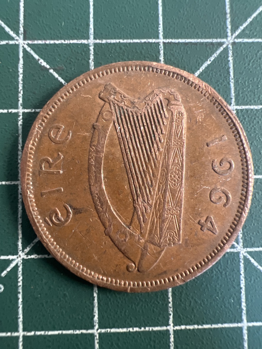 泡泡堂第100期  世界硬币纪念章专场（无押金，无佣金，捡漏，全场20包邮，偏远地区除外） 爱尔兰老铜币