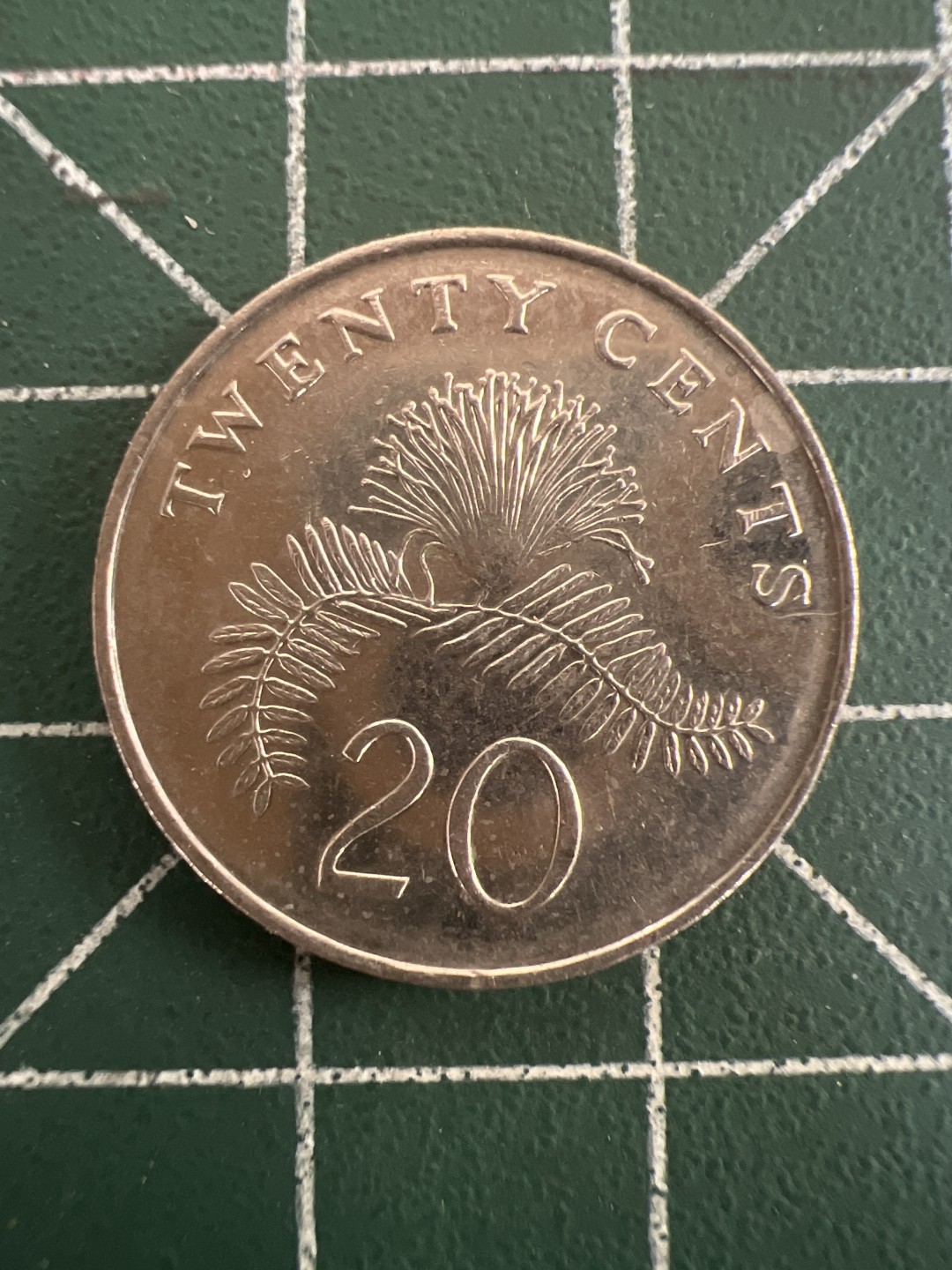 泡泡堂第八十二期  世界硬币纪念章纸币专场（无押金，无佣金，捡漏，全场20包邮，偏远地区除外） 新加坡20分