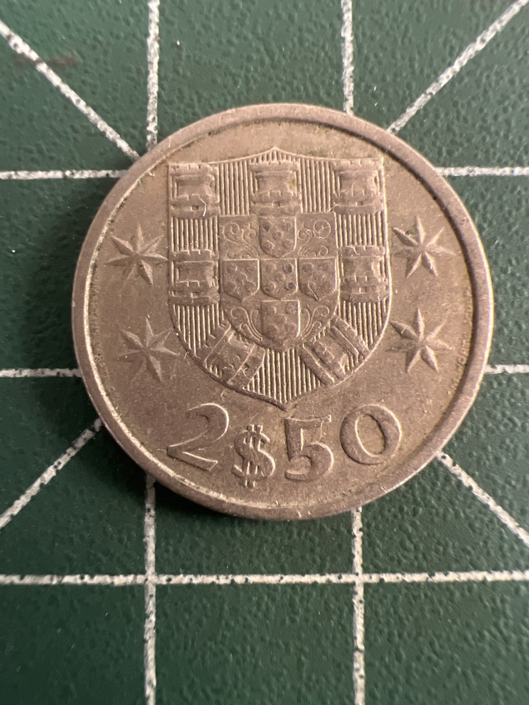 泡泡堂第八十一期  世界硬币专场（无押金，无佣金，捡漏，全场20包邮，偏远地区除外） 葡萄牙2.5埃