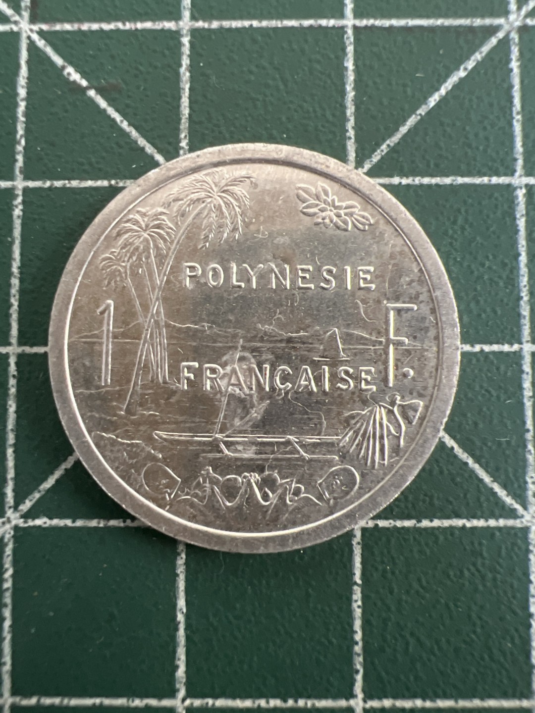 泡泡堂第八十二期  世界硬币纪念章纸币专场（无押金，无佣金，捡漏，全场20包邮，偏远地区除外） 法属波利尼西亚一F