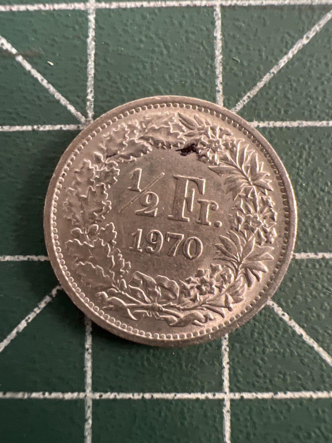 泡泡堂第九十四期  世界硬币专场（无押金，无佣金，捡漏，全场20包邮，偏远地区除外） 瑞士二分之一法郎