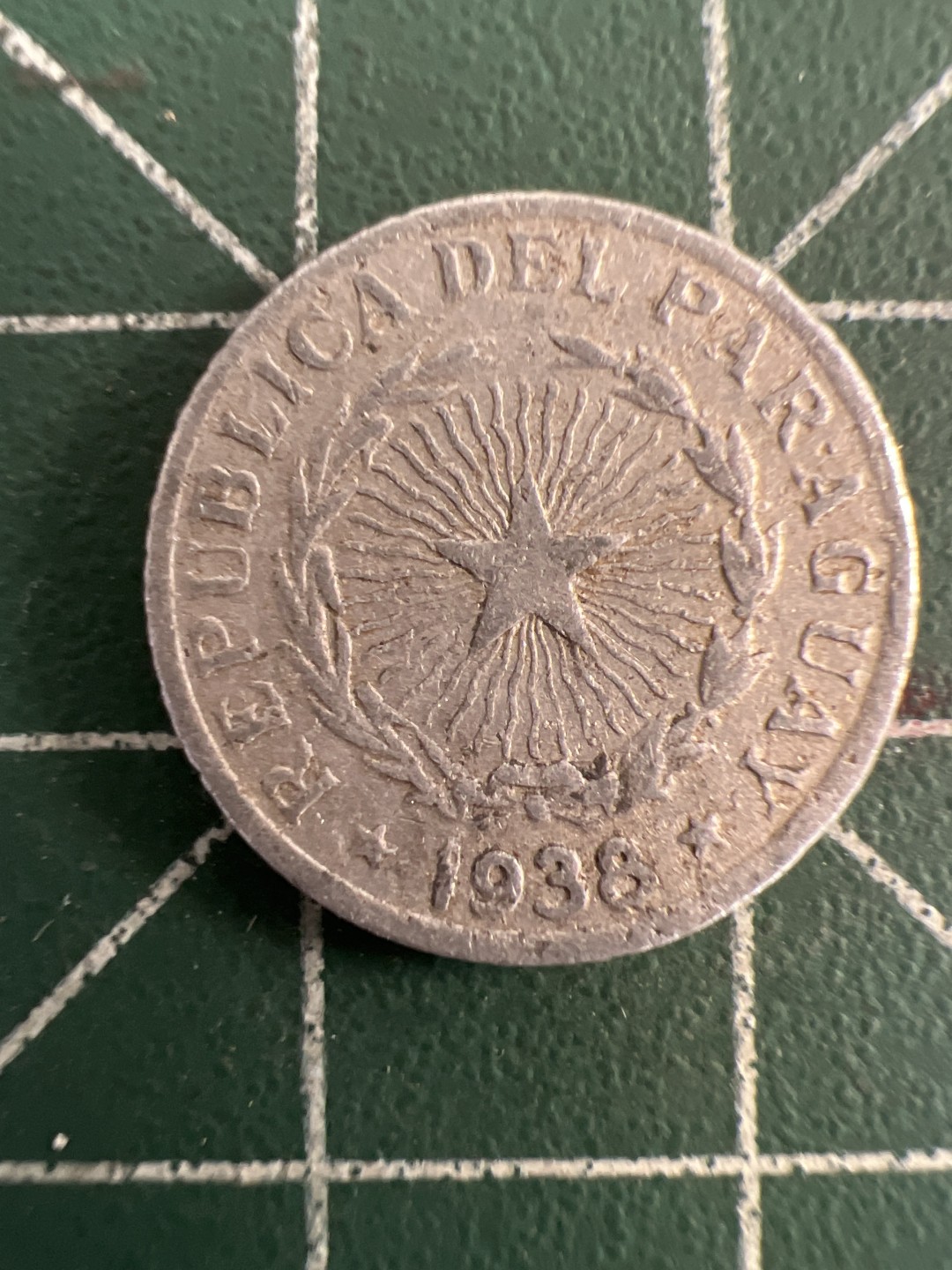 泡泡堂第八十一期  世界硬币专场（无押金，无佣金，捡漏，全场20包邮，偏远地区除外） 巴拉圭1938年50分