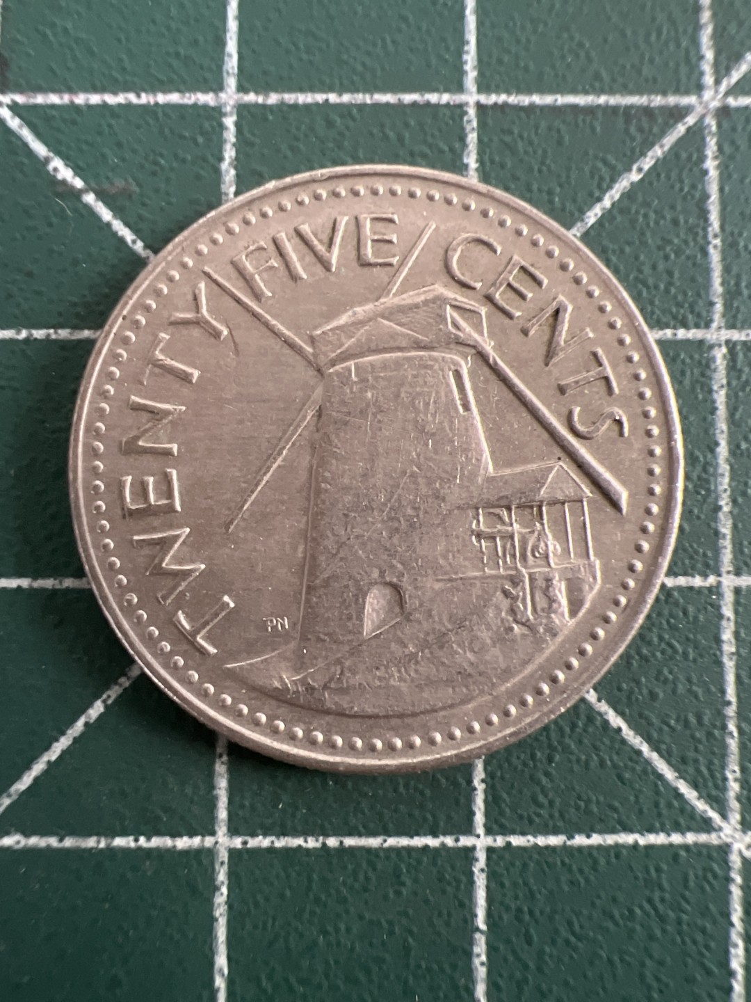 泡泡堂第八十三期  世界硬币邮票专场（无押金，无佣金，捡漏，全场20包邮，偏远地区除外） 巴巴多斯25分