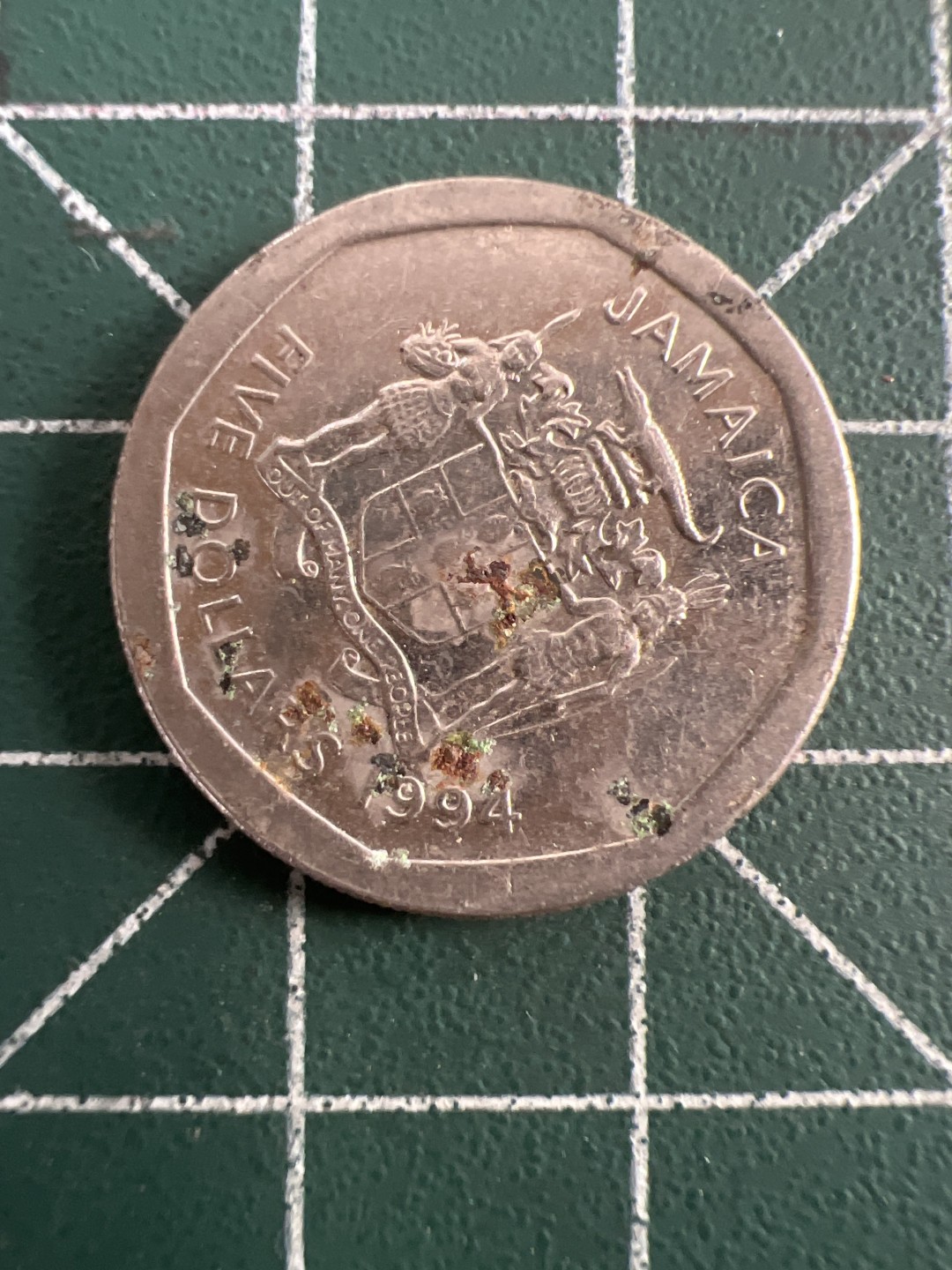 泡泡堂第九十五期  世界硬币专场（无押金，无佣金，捡漏，全场20包邮，偏远地区除外） 牙买加5刀