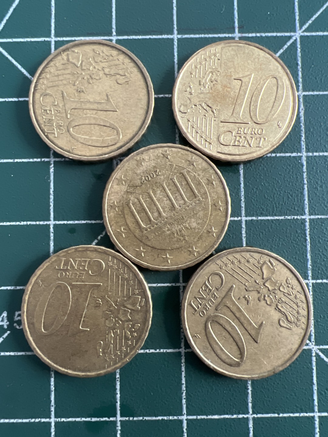 泡泡堂第八十三期  世界硬币邮票专场（无押金，无佣金，捡漏，全场20包邮，偏远地区除外） 十欧分五个