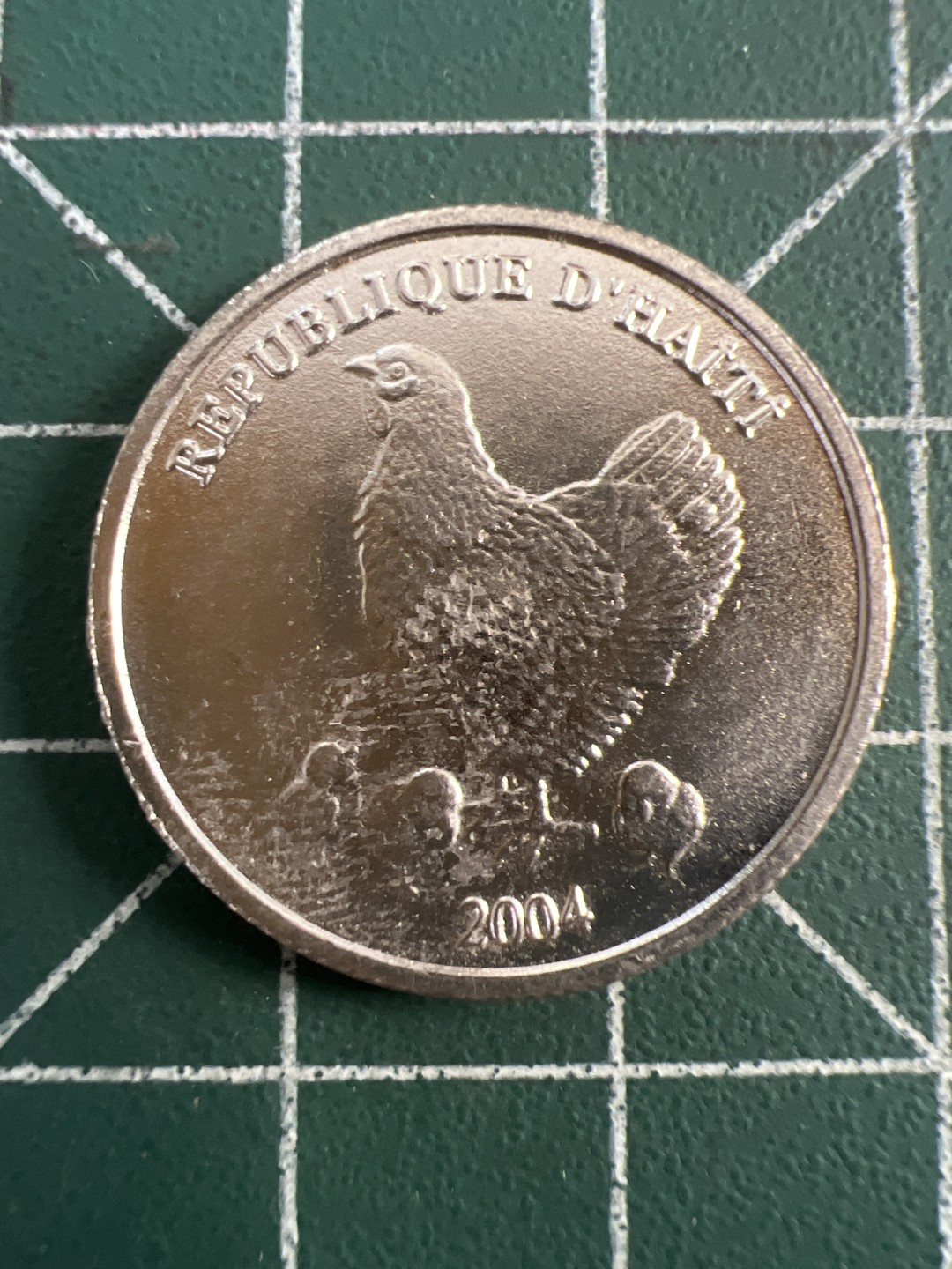 泡泡堂第八十三期  世界硬币邮票专场（无押金，无佣金，捡漏，全场20包邮，偏远地区除外） 海地20分