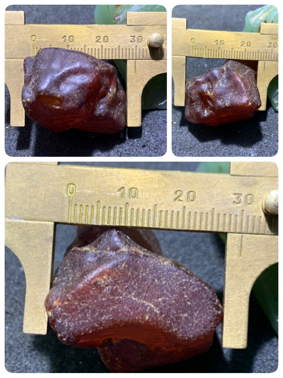 精美乌克兰蜜蜡原石一块