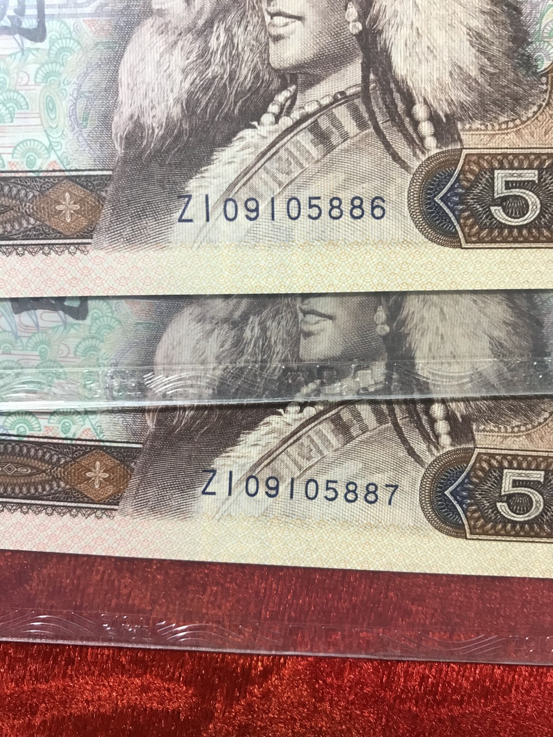 缤纷开心拍558期 805红光蓝鹤补号Zl评级二张一起