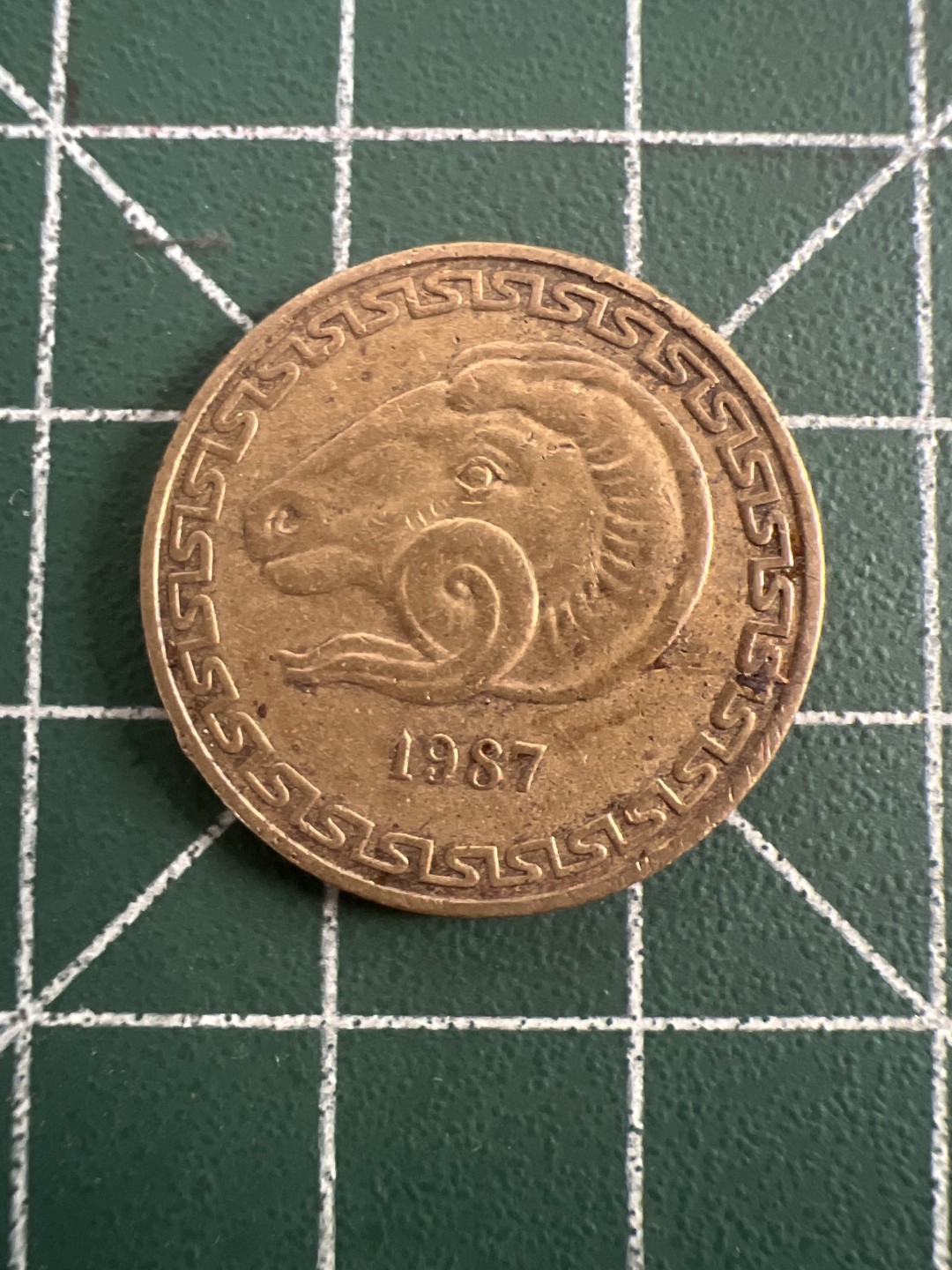 泡泡堂第九十五期  世界硬币专场（无押金，无佣金，捡漏，全场20包邮，偏远地区除外） 阿尔及利亚1987年20分