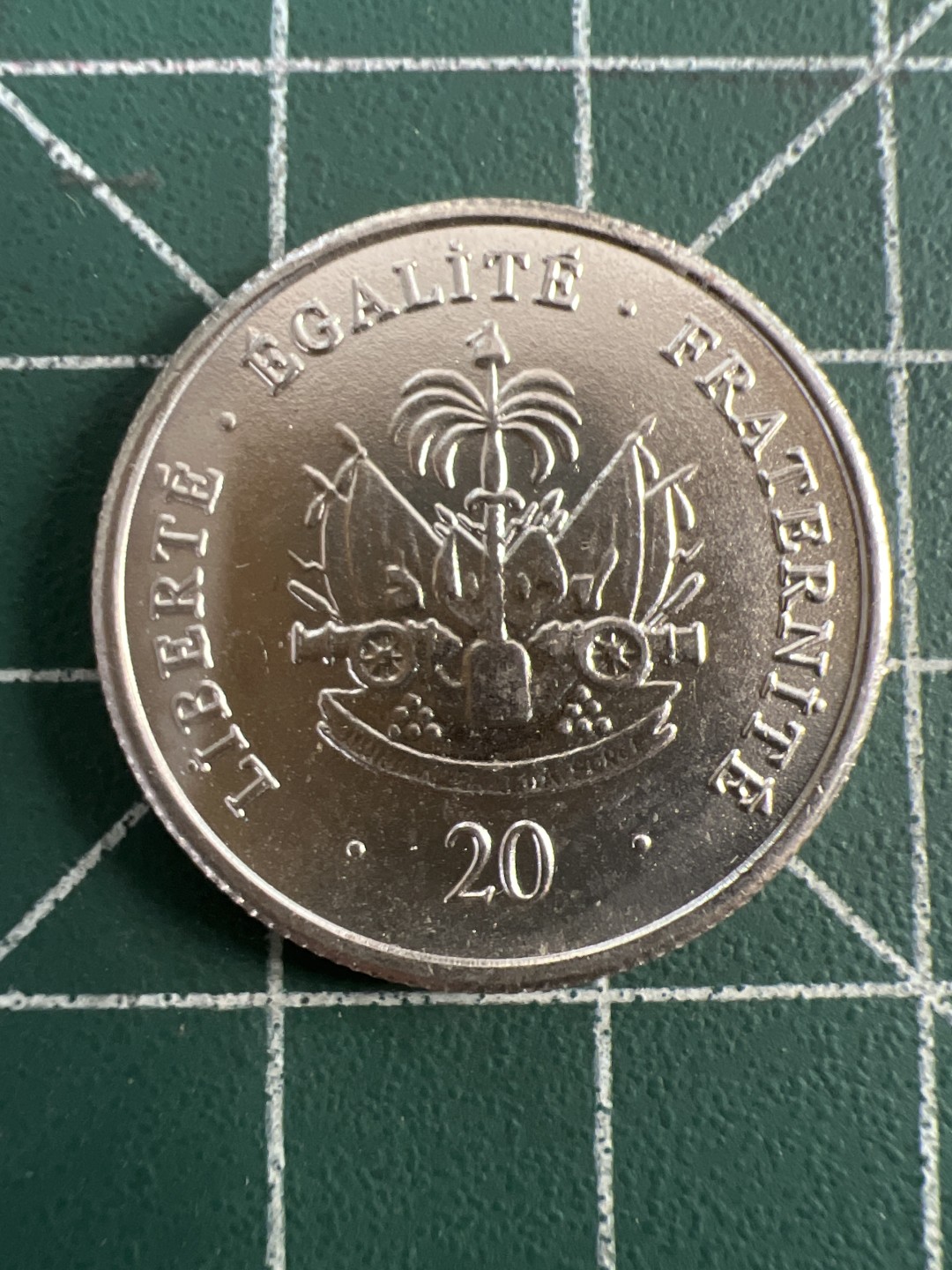 泡泡堂第八十三期  世界硬币邮票专场（无押金，无佣金，捡漏，全场20包邮，偏远地区除外） 海地20分