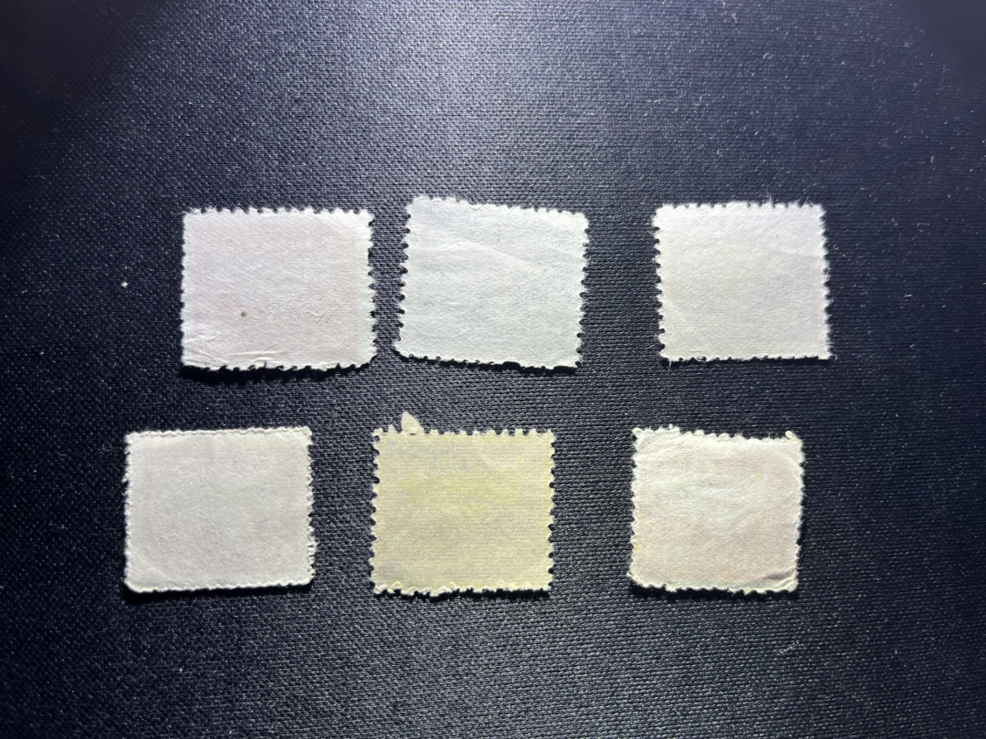 洪涛臻品 精品邮票限时拍卖第二十一期 华东解放区，火车头邮票，不同面值6枚，上品