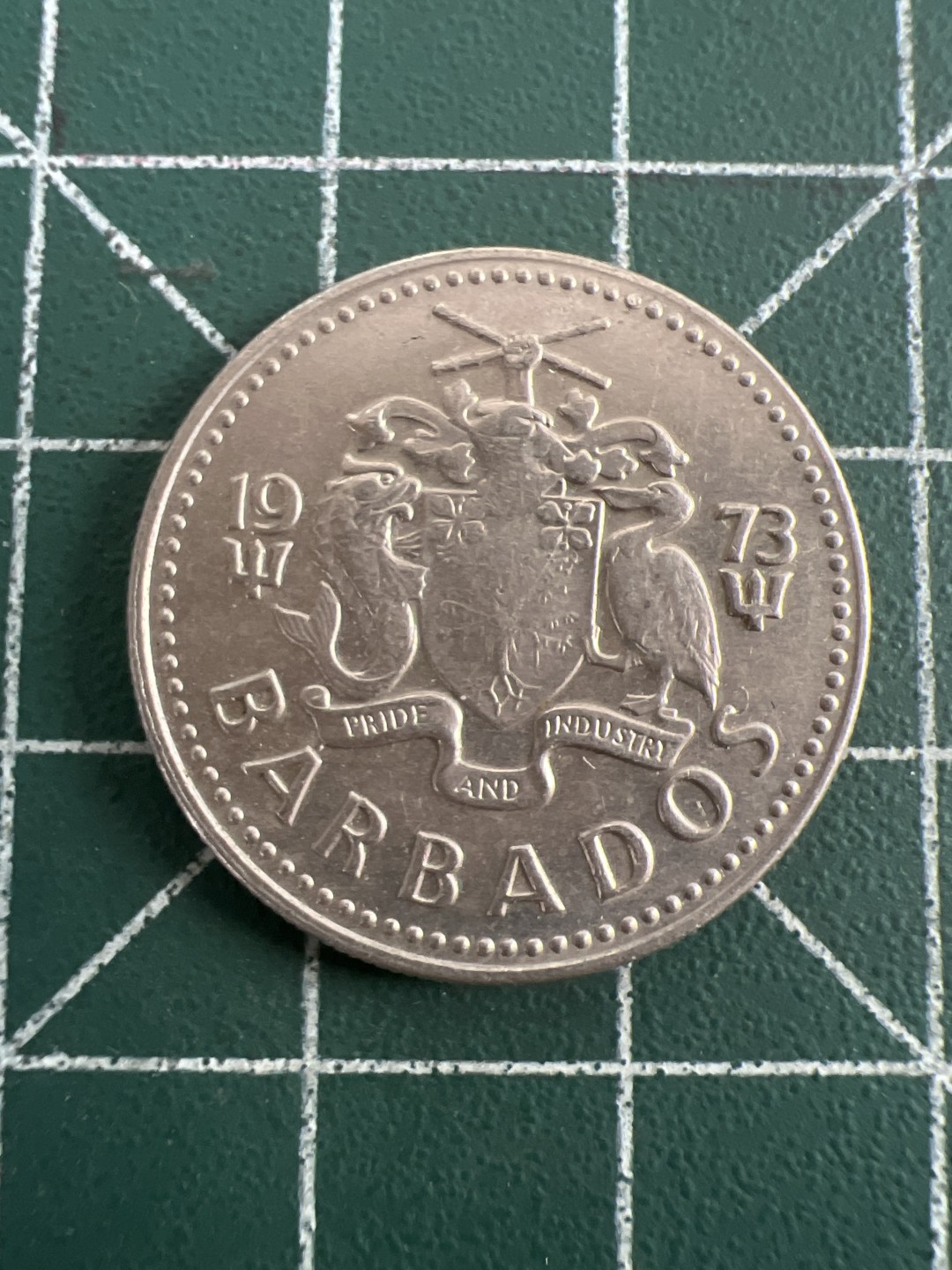 泡泡堂第八十三期  世界硬币邮票专场（无押金，无佣金，捡漏，全场20包邮，偏远地区除外） 巴巴多斯25分