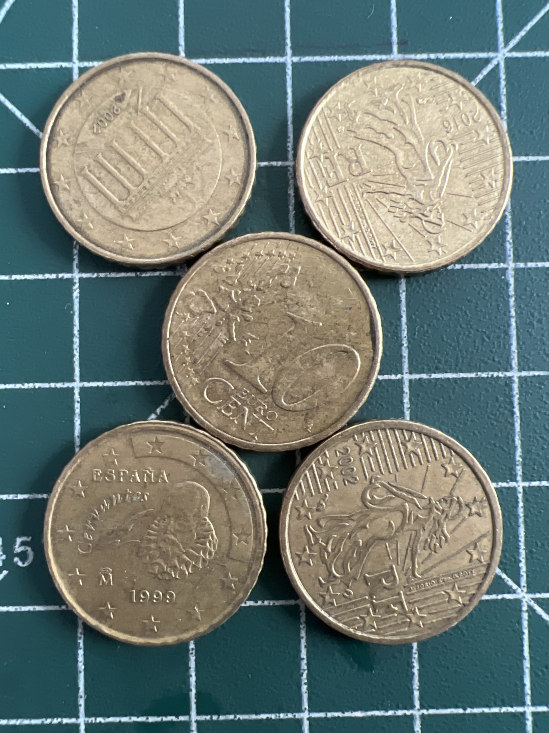 泡泡堂第八十三期  世界硬币邮票专场（无押金，无佣金，捡漏，全场20包邮，偏远地区除外） 十欧分五个