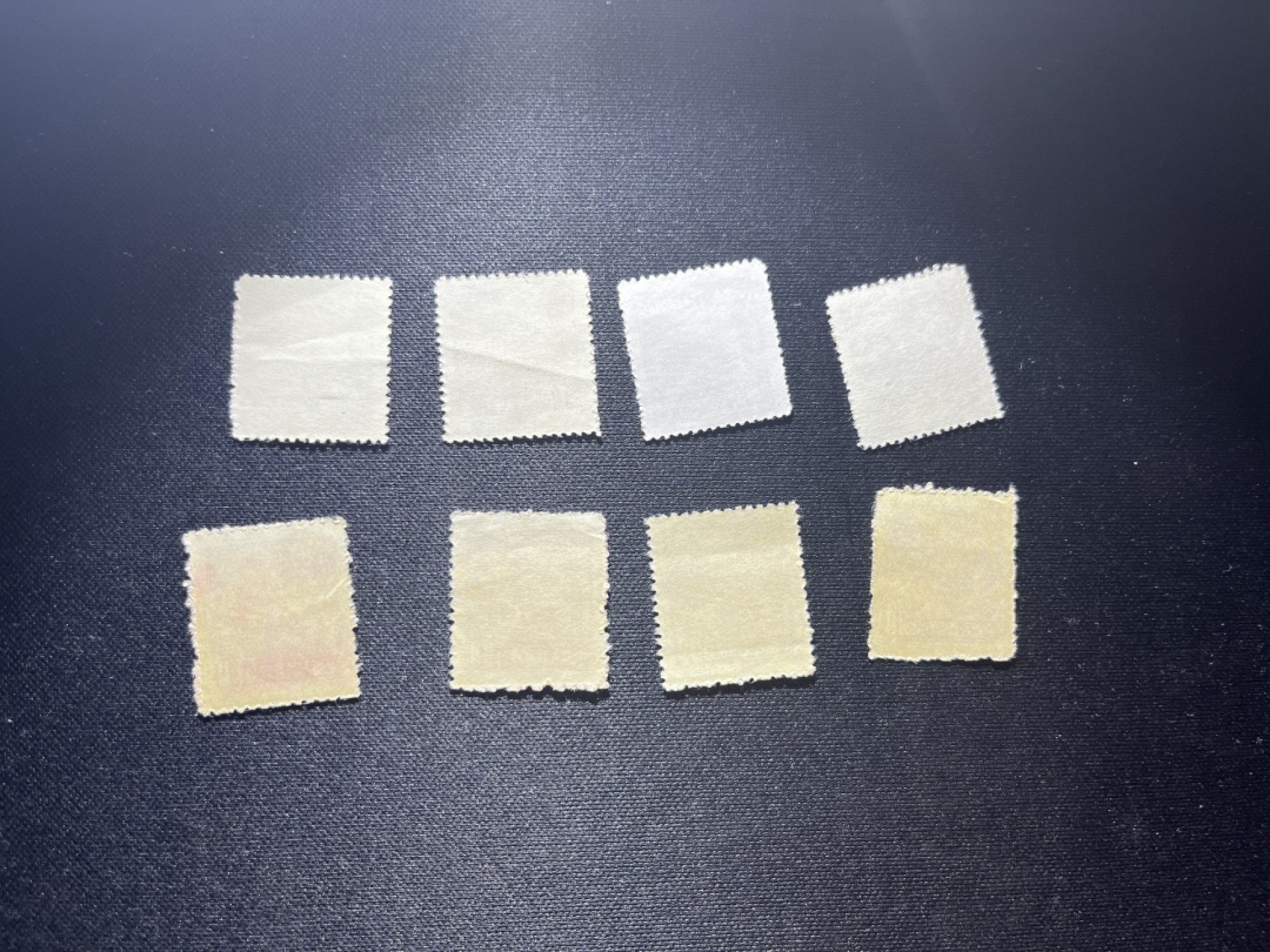 洪涛臻品 精品邮票限时拍卖第二十一期 普4  4枚，普7   4枚，共8枚，上品