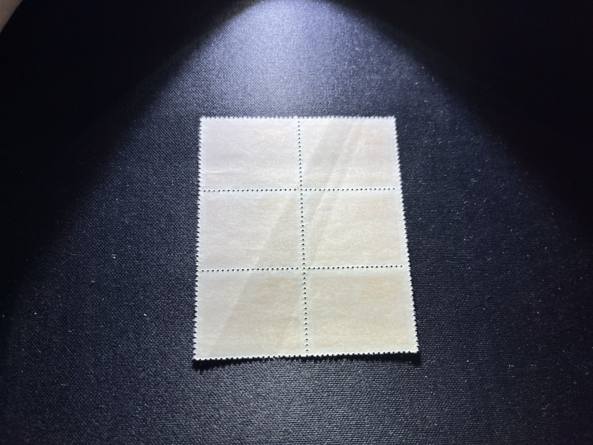 洪涛臻品 精选邮票限时拍卖第二十二期 1949年发行的进军图邮票70元，版撕6方连一组，软折，上品，进军图纸张薄，多数都有折痕，会处理的都不是问题，注意捡漏，所有拍品包过灯，注意捡漏